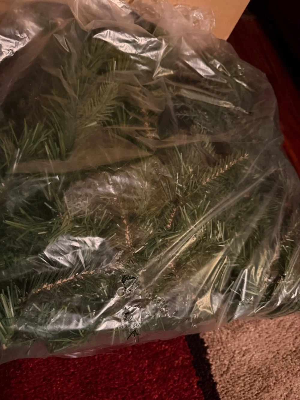 Grandinroad 6’ Cascading Lit Garland BNIB